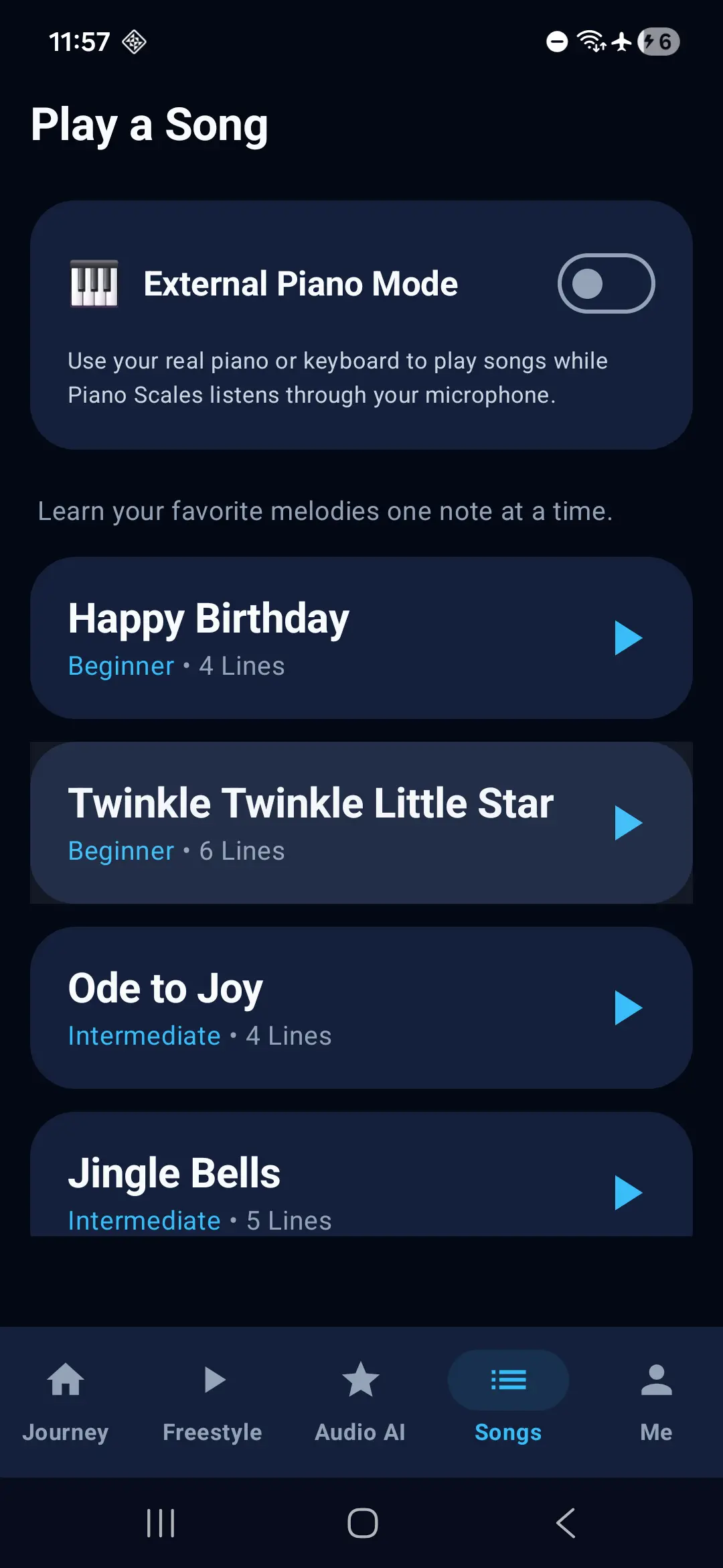 Interactive Song Learning